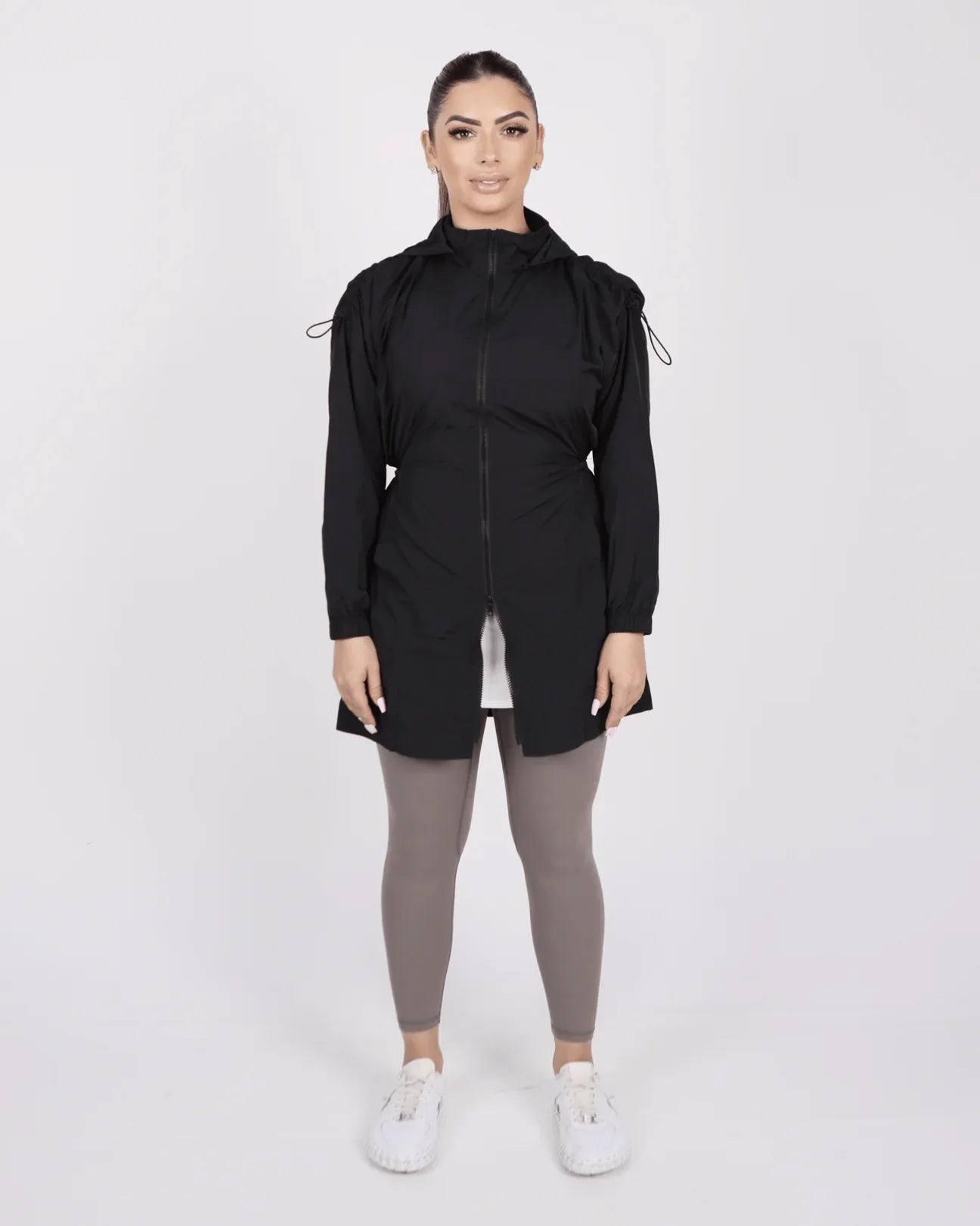 Short Black Matt Trench – Freedom Activewear - Freedom Activewear